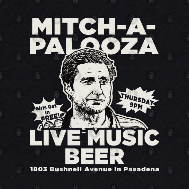 Mitch-A-Palooza Flyer Dks by Alema Art